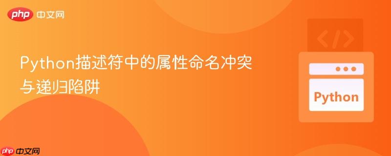 Python描述符中的属性命名冲突与递归陷阱