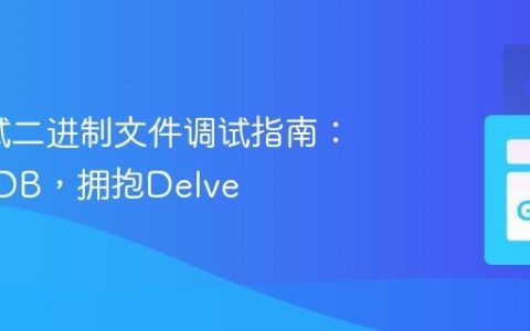 Go测试二进制文件调试指南：告别GDB，拥抱Delve