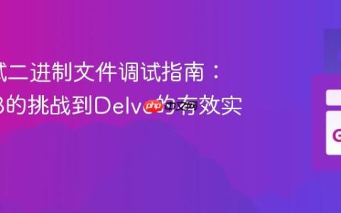 Go测试二进制文件调试指南：从GDB的挑战到Delve的有效实践