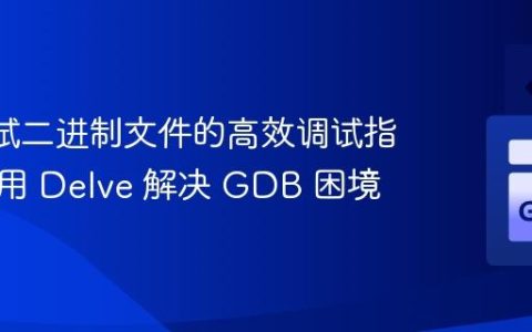 Go 测试二进制文件的高效调试指南：利用 Delve 解决 GDB 困境