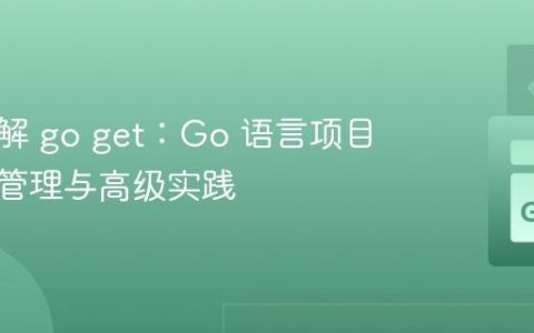 深入理解 go get：Go 语言项目的依赖管理与高级实践