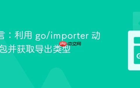 Go 语言：利用 go/importer 动态解析包并获取导出类型