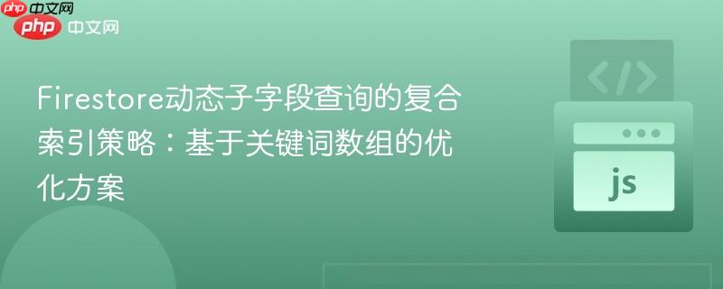 firestore动态子字段查询的复合索引策略:基于关键词数组的优化方案