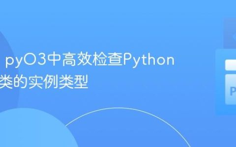 在Rust pyO3中高效检查Python自定义类的实例类型