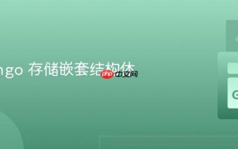 使用 mgo 存储嵌套结构体