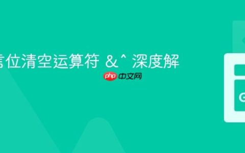 Go语言位清空运算符 &^ 深度解析