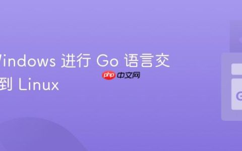 使用 Windows 进行 Go 语言交叉编译到 Linux