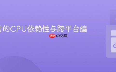 Go语言的CPU依赖性与跨平台编译指南