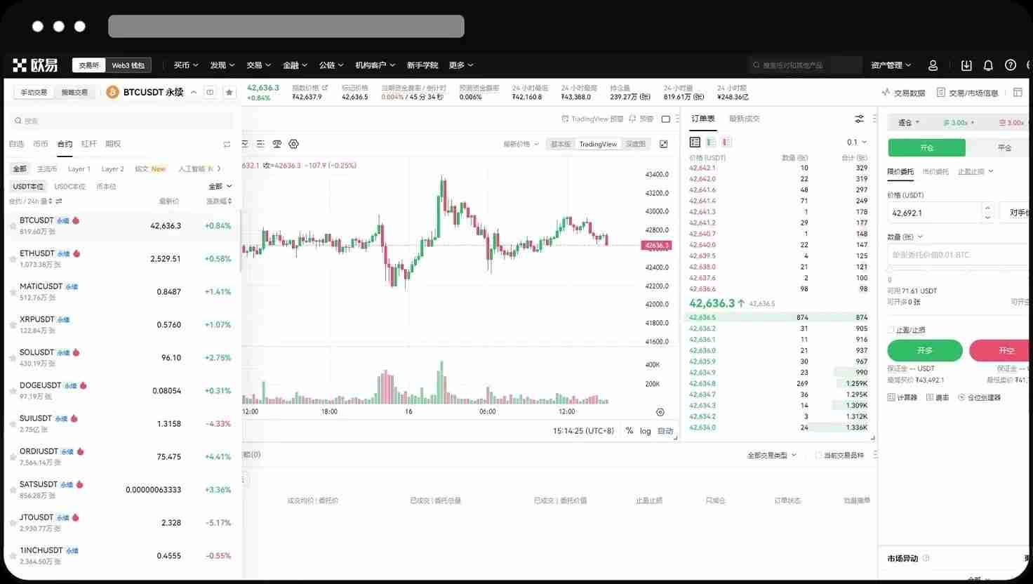 欧易OKX永续合约完整教程：APP与网页版操作全流程解析