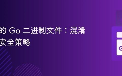 保护你的 Go 二进制文件：混淆技术与安全策略