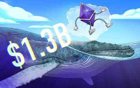 喜报：以太坊（ETH）巨鲸囤积价值13亿美元的ETH，助燃4000美元回暖希望