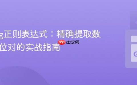 Golang正则表达式：精确提取数量与单位对的实战指南