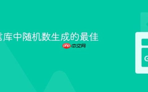 Go语言库中随机数生成的最佳实践