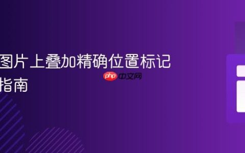 响应式图片上叠加精确位置标记的CSS指南