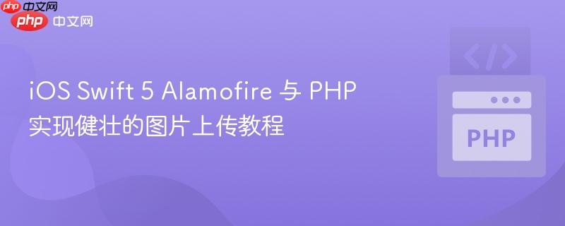iOS Swift 5 Alamofire 与 PHP 实现健壮的图片上传教程