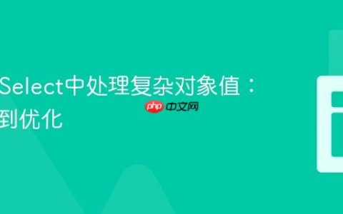 React Select中处理复杂对象值：从基础到优化