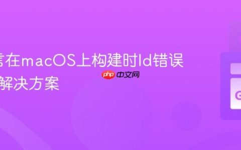 Go语言在macOS上构建时ld错误及权限解决方案