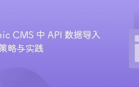 Statamic CMS 中 API 数据导入的验证策略与实践