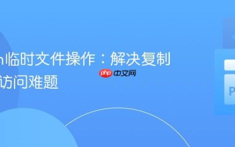 Python临时文件操作：解决复制与外部访问难题