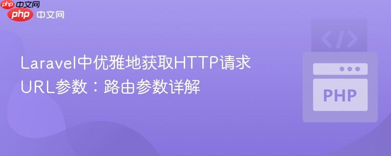 Laravel中优雅地获取HTTP请求URL参数:路由参数详解