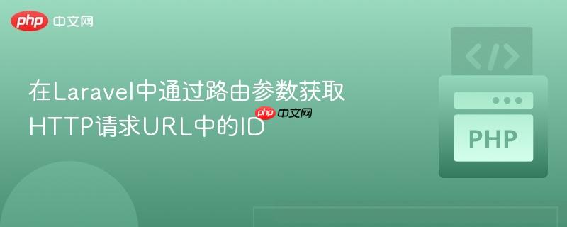 在Laravel中通过路由参数获取HTTP请求URL中的ID