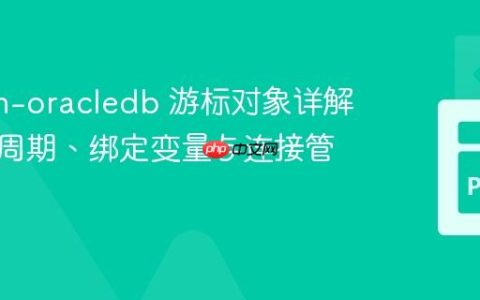 python-oracledb 游标对象详解：生命周期、绑定变量与连接管理