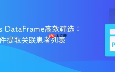 Pandas DataFrame高效筛选：按列条件提取关联患者列表