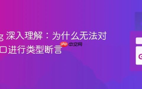 Golang 深入理解：为什么无法对未知接口进行类型断言