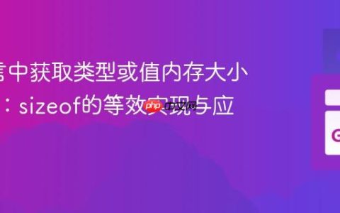 Go语言中获取类型或值内存大小的探究：sizeof的等效实现与应用