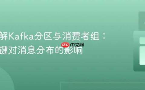 深入理解Kafka分区与消费者组：生产者键对消息分布的影响