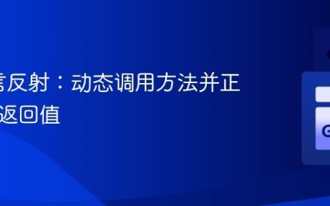 Go语言反射：动态调用方法并正确处理返回值