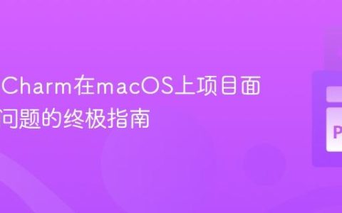 解决PyCharm在macOS上项目面板消失问题的终极指南