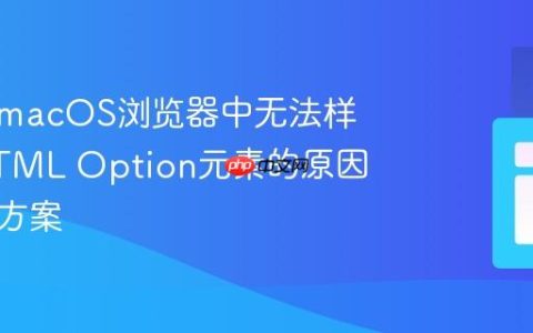 标题：macOS浏览器中无法样式化HTML Option元素的原因及替代方案