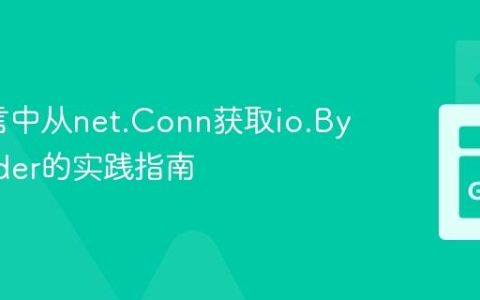 Go语言中从net.Conn获取io.ByteReader的实践指南