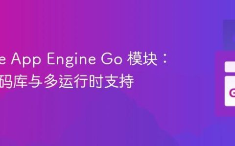 Google App Engine Go 模块：独立代码库与多运行时支持