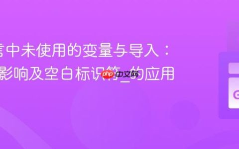 Go语言中未使用的变量与导入：原因、影响及空白标识符_的应用