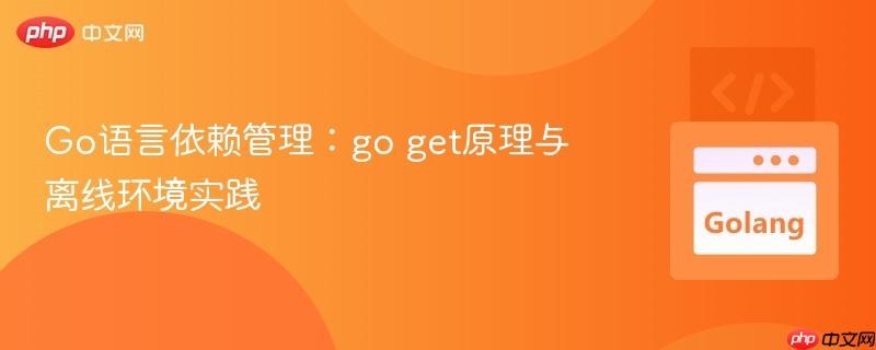 Go语言依赖管理:go get原理与离线环境实践