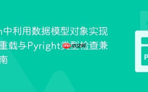 Python中利用数据模型对象实现运算符重载与Pyright类型检查兼容性指南
