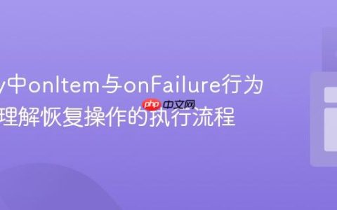 Mutiny中onItem与onFailure行为解析：理解恢复操作的执行流程