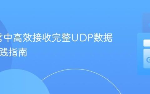 Go语言中高效接收完整UDP数据报的实践指南