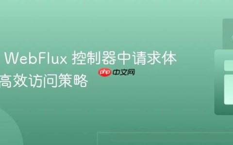 Spring WebFlux 控制器中请求体数据的高效访问策略