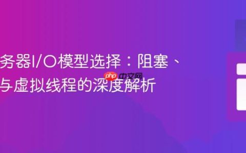 Java服务器I/O模型选择：阻塞、非阻塞与虚拟线程的深度解析