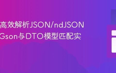 Java中高效解析JSON/ndJSON文件：Gson与DTO模型匹配实践