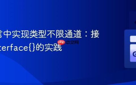 Go语言中实现类型不限通道：接口与interface{}的实践