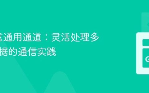 Go语言通用通道：灵活处理多类型数据的通信实践