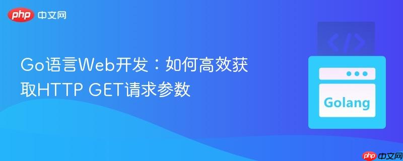 Go语言Web开发:如何高效获取HTTP GET请求参数