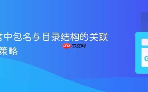 Go语言中包名与目录结构的关联及组织策略