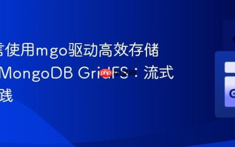 Go语言使用mgo驱动高效存储文件至MongoDB GridFS：流式上传实践