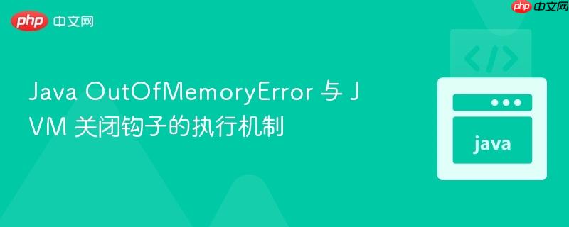 Java OutOfMemoryError 与 JVM 关闭钩子的执行机制