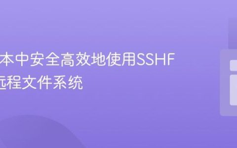 PHP脚本中安全高效地使用SSHFS挂载远程文件系统